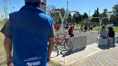 Miles de familias brownianas ya disfrutan del nuevo Parque Don Orione