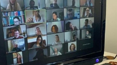 El Municipio lanusense participó de la primera teleconferencia del CIDEU