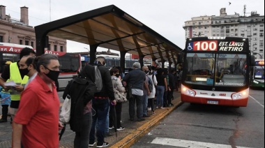 Paro de colectivos en toda la región