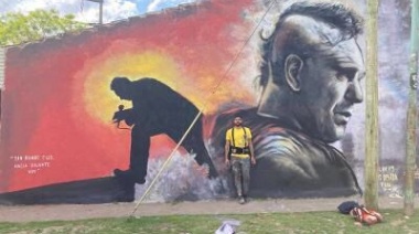 Inauguraron dos murales en homenaje a Ricardo Iorio