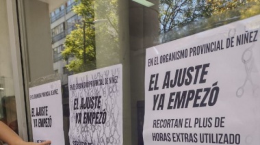 Nuevo reclamo de los trabajadores del Organismo de Niñez bonaerense contra recorte salarial