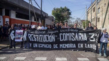 Buscan convertir la Comisaría Tercera de Lanús en un espacio para la memoria