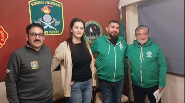 Nuevo convenio entre ATE y los bomberos voluntarios de Lanús Oeste