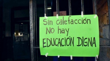 Sospechan que hay más escuelas bonaerenses afectadas por la falta de gas