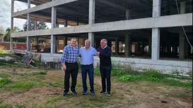 El presidente de OSECAC anunció la continuidad de la obra de la Clínica Sagrado Corazón II