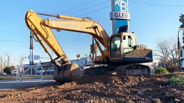 Arrancó la obra de pavimentación de la avenida Capitán Olivera