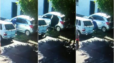 Ladrones con inhibidores de alarma robaron en segundos y en pleno día en Temperley