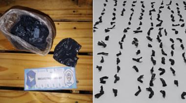 Estuvo preso por asesinato, salió de la cárcel hace días, y volvió a caer por venta de drogas