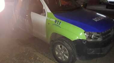 Delincuentes escapaban en un auto robado y chocaron en Avellaneda