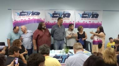 Con la presencia de Roberto Baradel, asumieron las nuevas autoridades de la CTA Brown-Presidente Perón