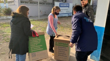 En Brown suman escuelas a la campaña de clasificación de reciclabes