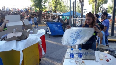 El Municipio recolectó 1.211 kilos de residuos reutilizables durante las jornadas de Carnaval