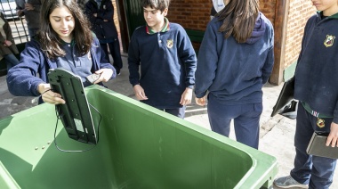 Profundizan la campaña de educación ambiental en las escuelas de Brown