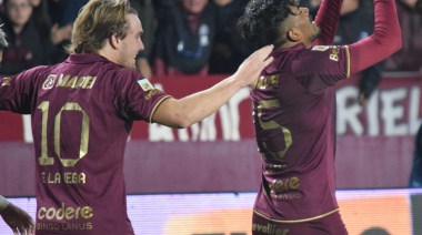 Lanús ganó y se prendió en la lucha por el campeonato