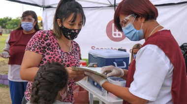 En la Plaza 25 de Mayo se llevó a cabo un operativo de salud integral