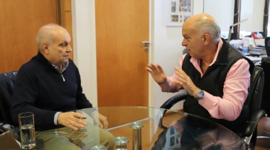 Grindetti recibió a Hernán Lombardi