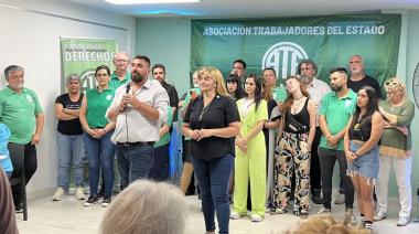 Las nuevas autoridades de ATE Lanús llamaron a "resistir el embate" de Milei