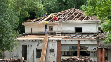 Avanza la construcción del museo en el Parque Ramón Carrillo