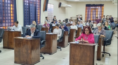 El Concejo Deliberante aprobó convenios y recordó a Néstor Kirchner