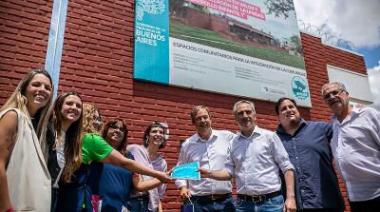Cascallares y Larroque inauguraron una sede “Envión” y recorrieron una unidad de desarrollo infantil