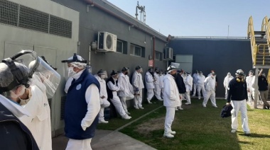 Grupo de gremios se moviliza para pedir un bono de fin de año en Molinos Río de la Plata