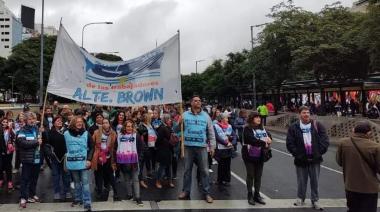 Desde la CTA Regional Brown-Perón resaltaron que “la agenda de los trabajadores es tomada por UxP”