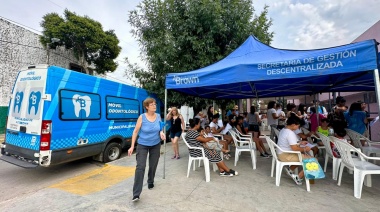 El Municipio desembarca en Claypole con un nuevo operativo integral de salud “Tu CAPS en casa”