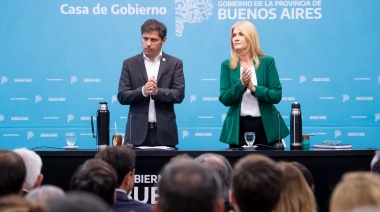 “No vamos a dejar de pelear por lo que le corresponde a nuestro pueblo”, recalcó Kicillof