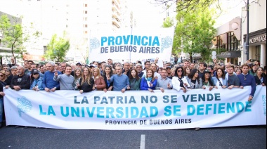 Intendentes dieron el presente en la multitudinaria Marcha Federal Universitaria