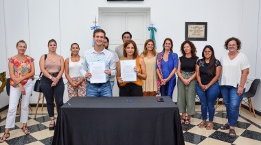 El Municipio firmó la adhesión al programa Potenciar Joven