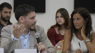 Mancebo participó del primer plenario de ADPRA y exigió justicia por Pablo Grillo