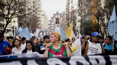 Quieren hacer del día de San Cayetano “un gran grito” contra las políticas de Milei
