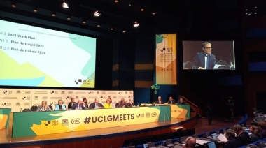 Gray participó del Consejo Mundial de Ciudades y Gobiernos Locales Unidos