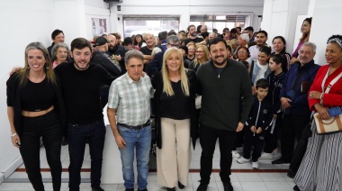 Lorenzino y González Santalla inauguraron una nueva delegación