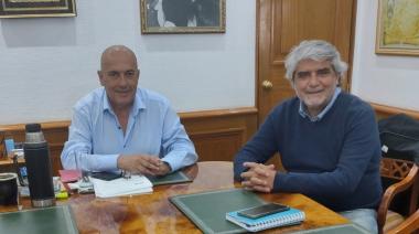 Crosta se reunió con el Ministro de Trabajo de la Provincia: “La unidad de acción político sindical debe ser un objetivo del peronismo”