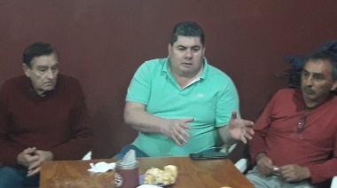 El concejal Ruiz se reunió con vecinos y pidió el voto para Grindetti