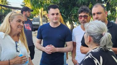 "Nacho" Moroni, de recorrida: "Los comerciantes viven con miedo, se sienten desamparados y sólos"