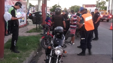 Diez personas detenidas durante un operativo de seguridad en Lanús Oeste