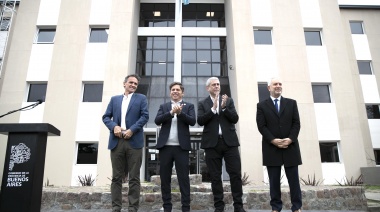 Kicillof inauguró las obras de ampliación del Departamento Judicial Avellaneda – Lanús