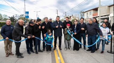 Massa, Katopodis, Cascallares y Fabiani inauguraron el Parque Don Orione y la avenida Capitán Olivera