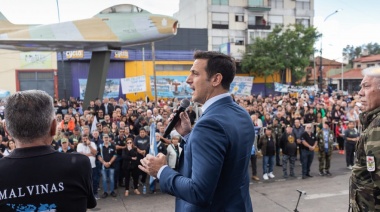 Lanús homenajeó a los Héroes de Malvinas del distrito