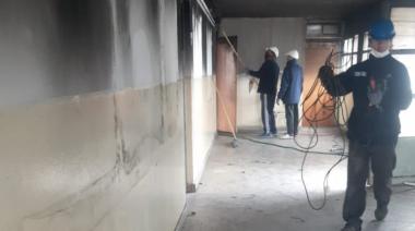 Grave incendio en la Escuela Nº 81 de Longchamps