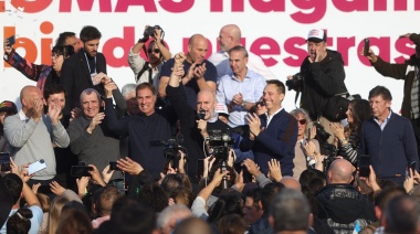 “Se acaba la jubilación de hambre y a los comerciantes vamos a bajarle los impuestos, van a poder trabajar y ganar el pan”