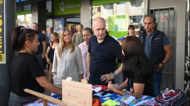 Larreta: “Si a diez minutos de acá pudimos mejorar la seguridad, también lo vamos a hacer en La Matanza”