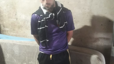 Capturaron a un joven acusado de robar colectivos, que estaba prófugo por darle un “escopetazo” a un vecino