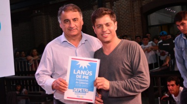 Kicillof respaldó a Depetri y castigó a Grindetti en su distrito: "Ya no se llaman Cambiemos, sino Frente Cortemos la Boleta"