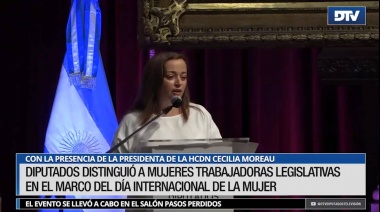 Diputados distinguió a mujeres trabajadores legislativas en el marco del Día de la Mujer