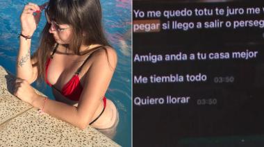 Las pruebas que comprometen a la ex pareja de una joven acosada que se quitó la vida: "Me va a pegar"