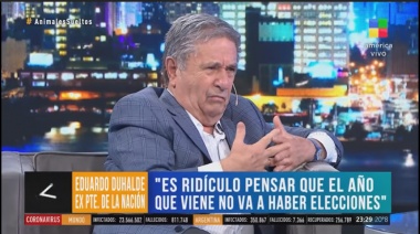 La bomba de Duhalde sólo era de mal olor