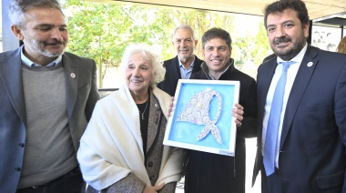 Kicillof inauguró el espacio para la memoria donde funcionó "La Cacha"